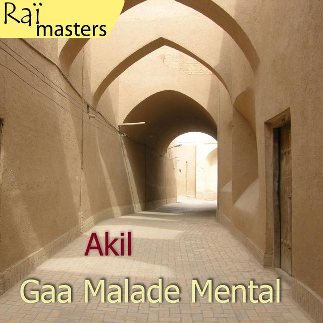 Album cover art for Gaa malade mental, Raï masters, Vol 3 of 15