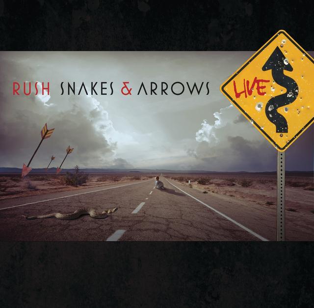 Album cover art for Snakes & Arrows Live