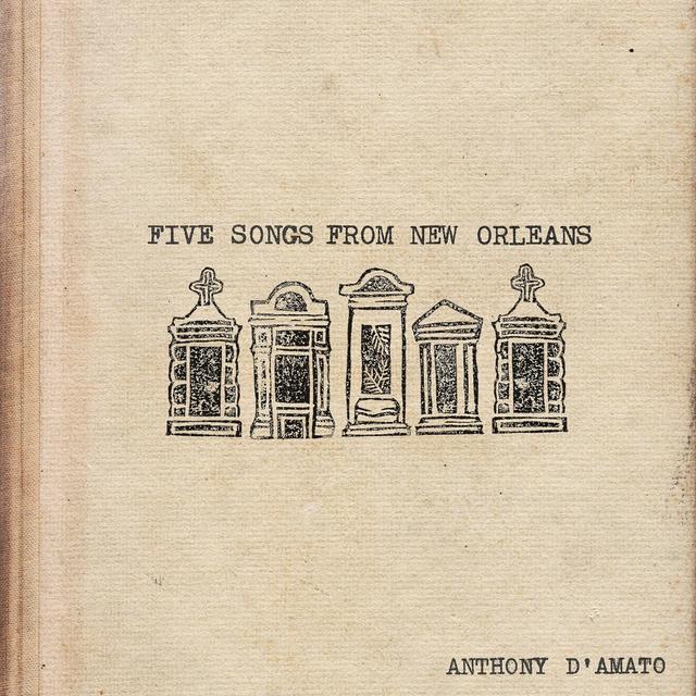 Album cover art for Five Songs from New Orleans