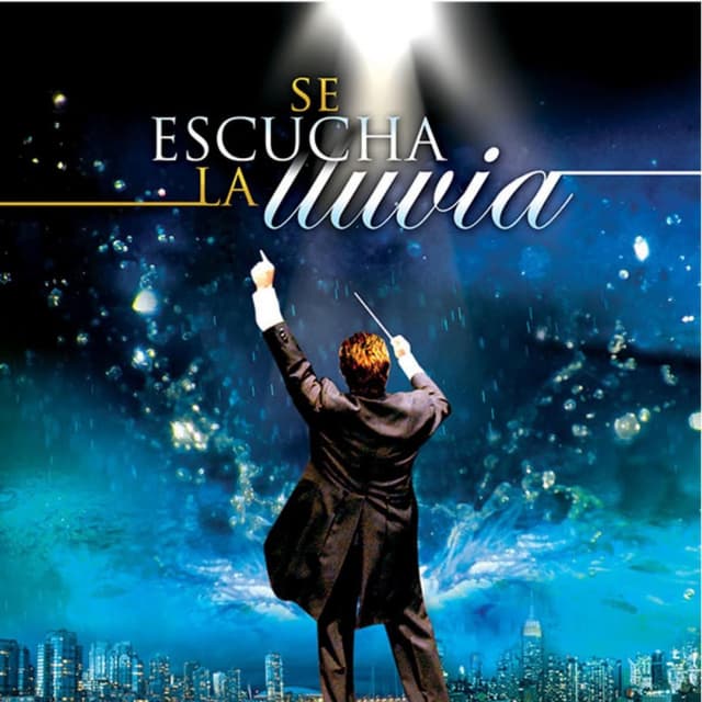 Album cover art for Se Escucha La Lluvia