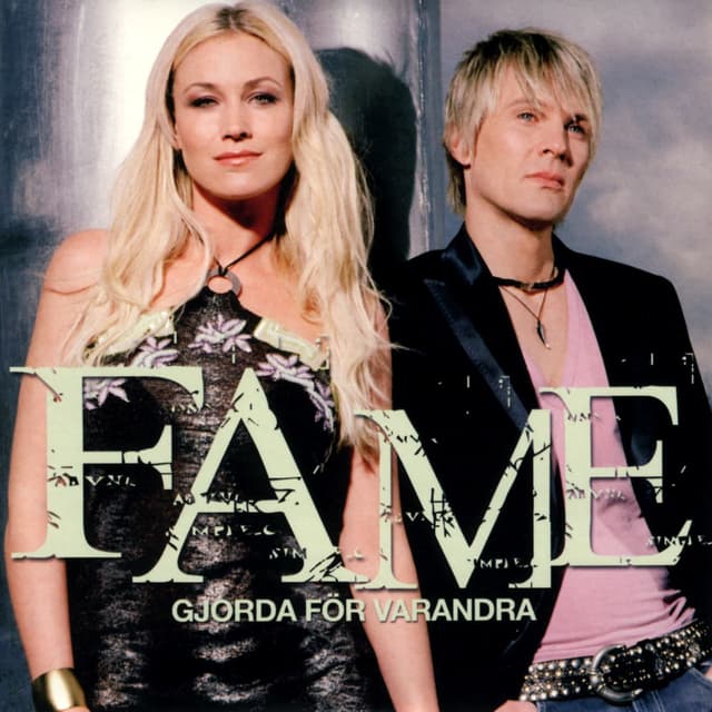 Album cover art for Gjorda för varandra