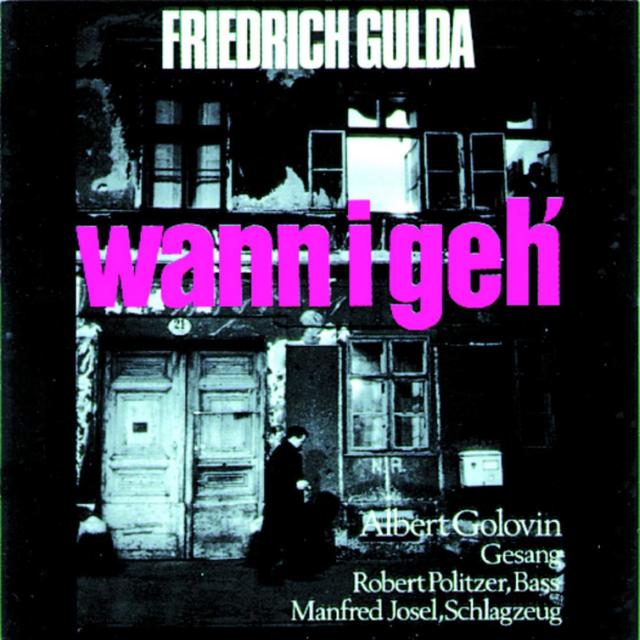 Album cover art for Wann I Geh'