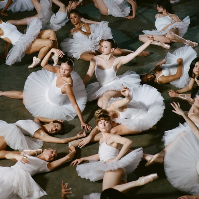 Album cover art for 50 ballerinas