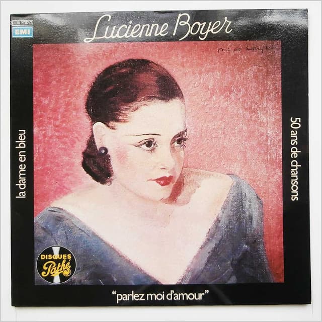 Album cover art for La Dame en Bleu