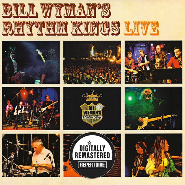 Album cover art for Live