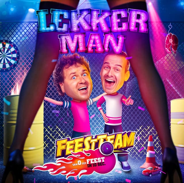 Album cover art for Lekker Man