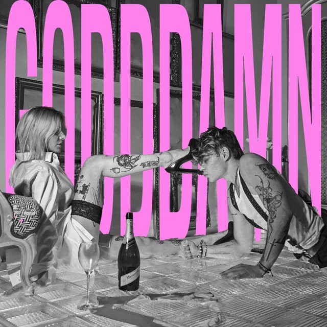Album cover art for GODDAMN