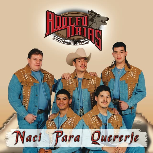 Album cover art for Naci Para Quererte