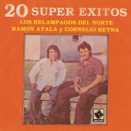 Album cover art for 20 Exitos Los Relampagos Del Norte