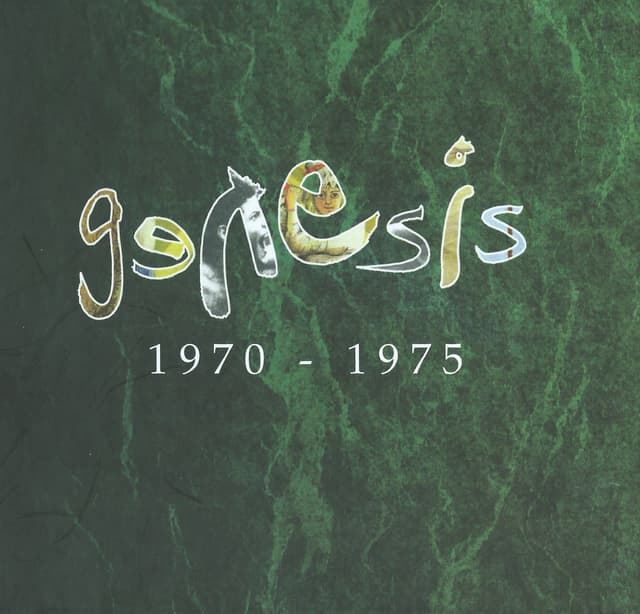 Album cover art for Genesis 1970-1975
