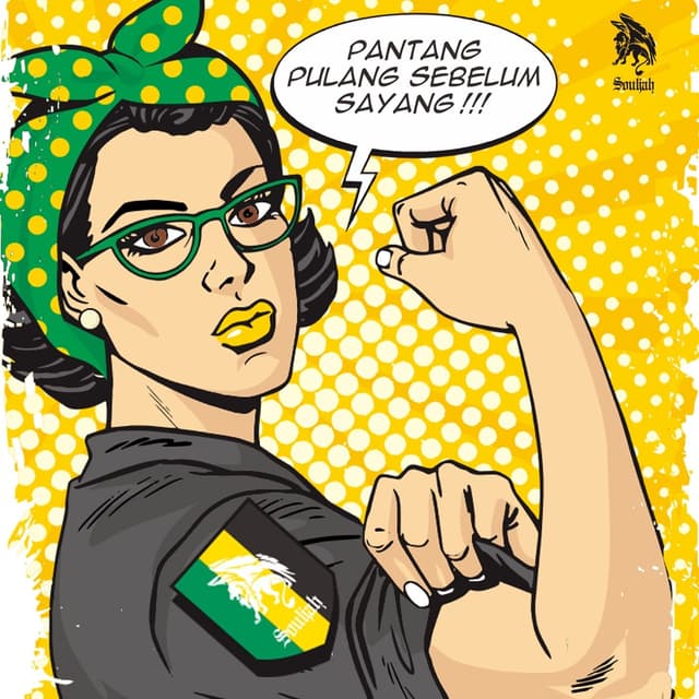 Album cover art for Pantang Pulang Sebelum Sayang