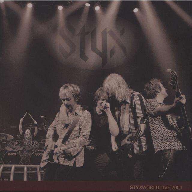 Album cover art for Styx World: Live 2001