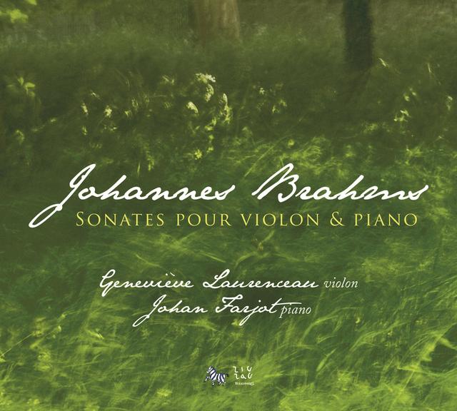 Album cover art for Brahms: Sonates pour violon et piano