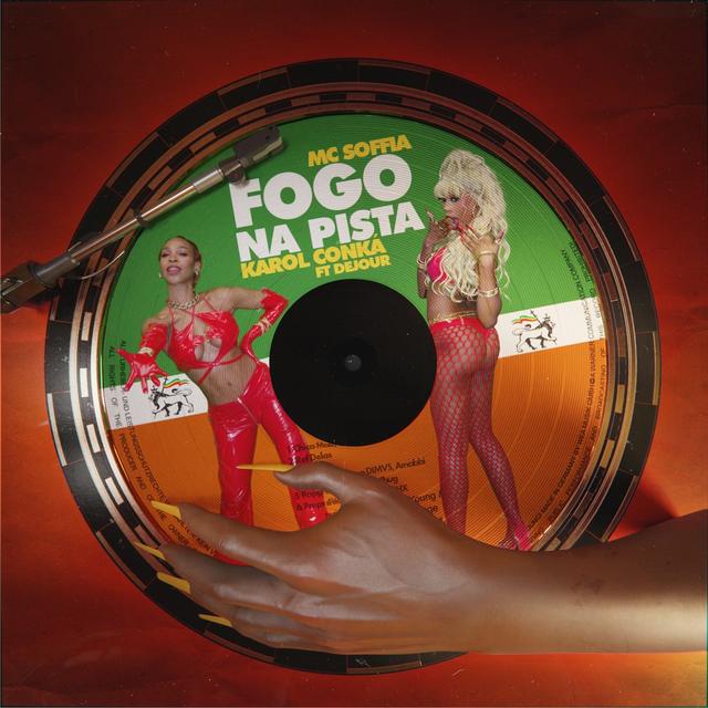 Album cover art for Fogo na Pista