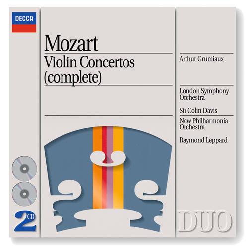 Album cover art for Mozart: Violin Concertos Nos. 1/5 etc.