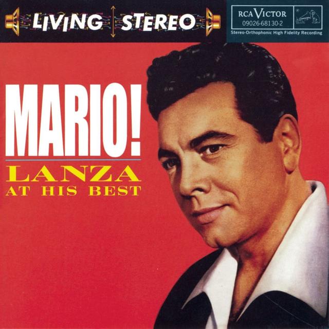 Album cover art for Mario! Lanza at His Best