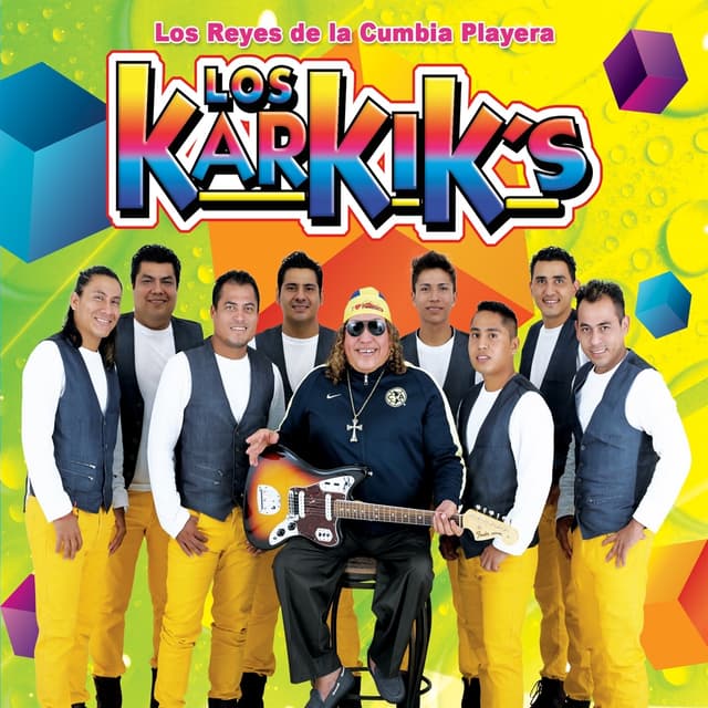 Album cover art for Los Reyes de la Cumbia Playera