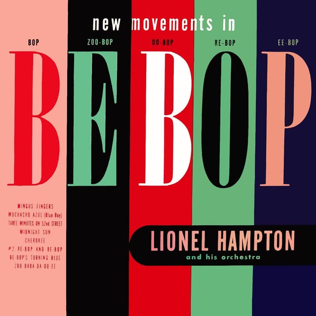 Album cover art for New Movements in Be-Bop