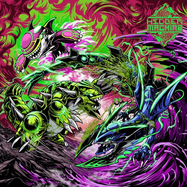 Album cover art for HIDDEN MACHINE