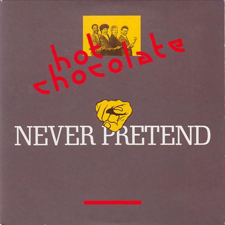 Album cover art for Never Pretend