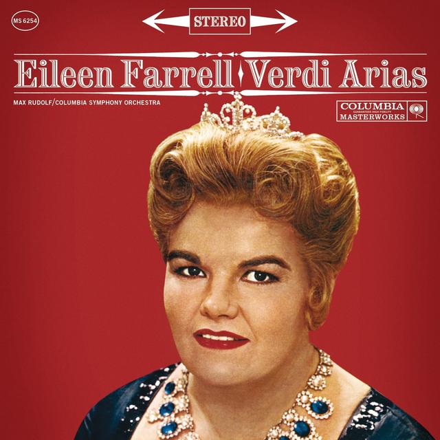 Album cover art for Verdi Arias
