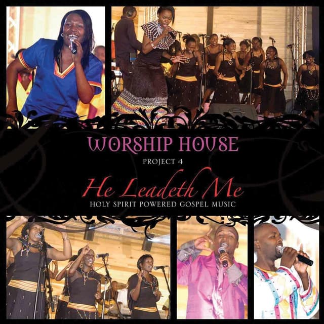 Album cover art for He Leadeth Me