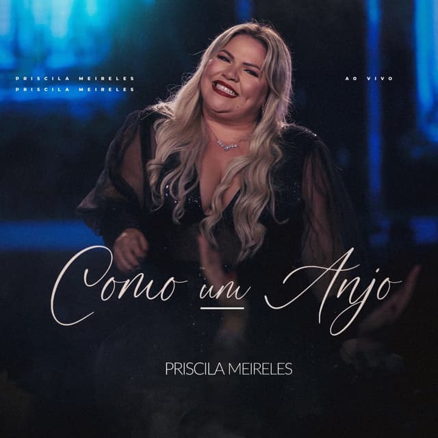 Album cover art for Como um anjo (Ao Vivo)