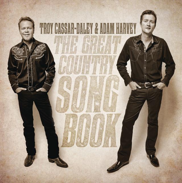 Album cover art for The Great Country Songbook