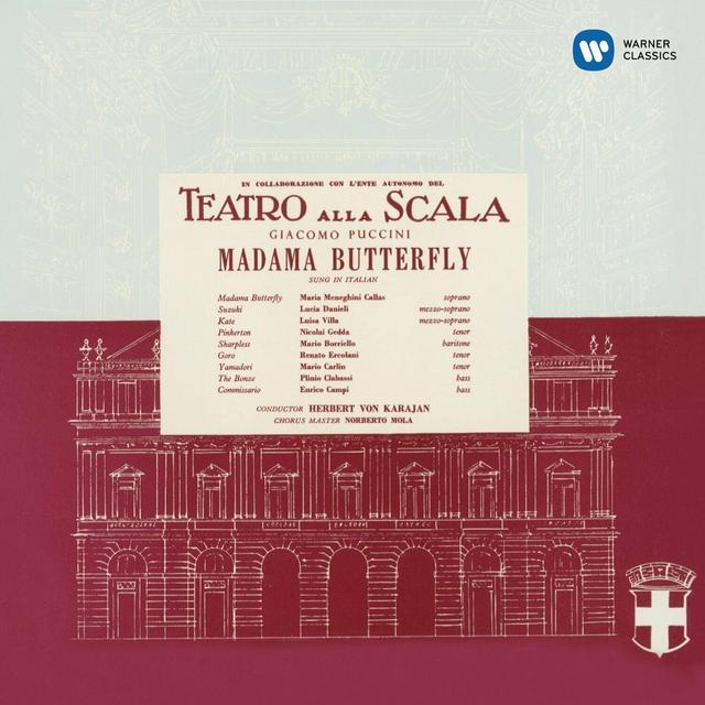 Album cover art for Puccini: Madama Butterfly