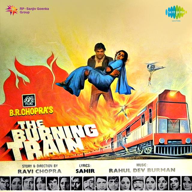 Album cover art for The Burning Train