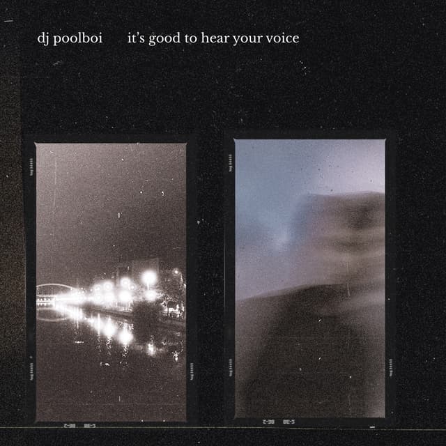 Album cover art for it’s good to hear your voice