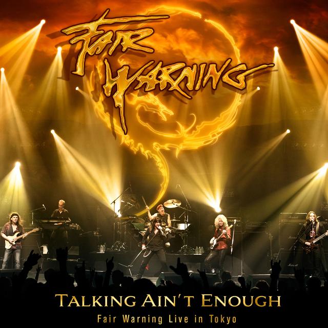Album cover art for Talking Ain't Enough: Live in Tokyo