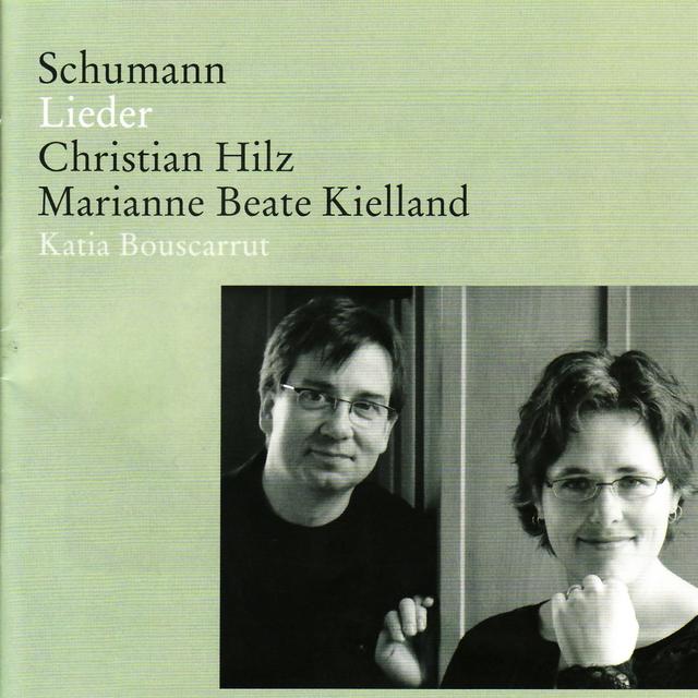 Album cover art for Schumann : Lieder