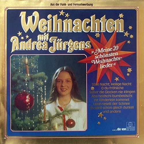 Album cover art for Weihnachten Mit Andrea Jürgens