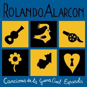 Album cover art for Canciones de la guerra civil española