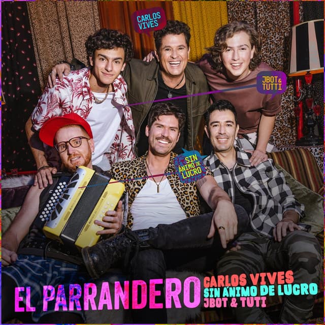Album cover art for El Parrandero