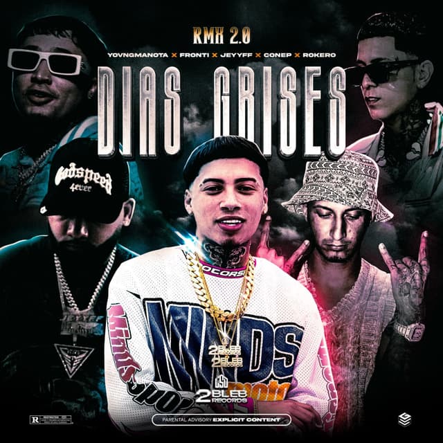 Album cover art for DÍAS GRISES 2.0