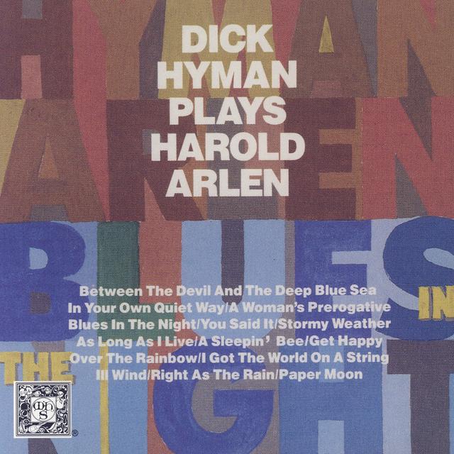 Album cover art for Blues In The Night: Dick Hyman Plays Harold Arlen