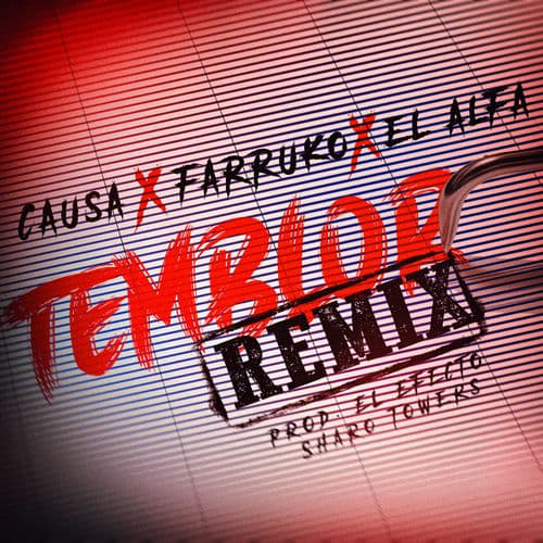 Album cover art for Temblor