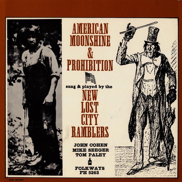 Album cover art for American Moonshine and Prohibition Songs
