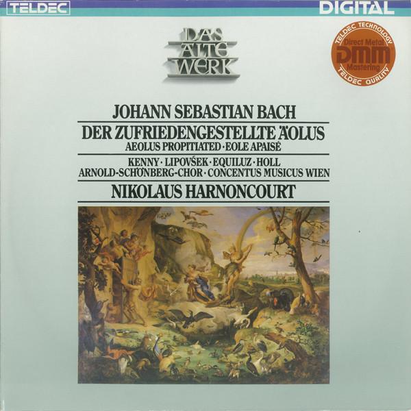 Album cover art for Bach: Der Zufriedengestellte Äolus - Aeolus Propitiated - Eole Apaisé