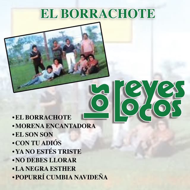 Album cover art for El Borrachote