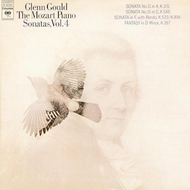 Album cover art for The Mozart Piano Sonatas, Vol. 4