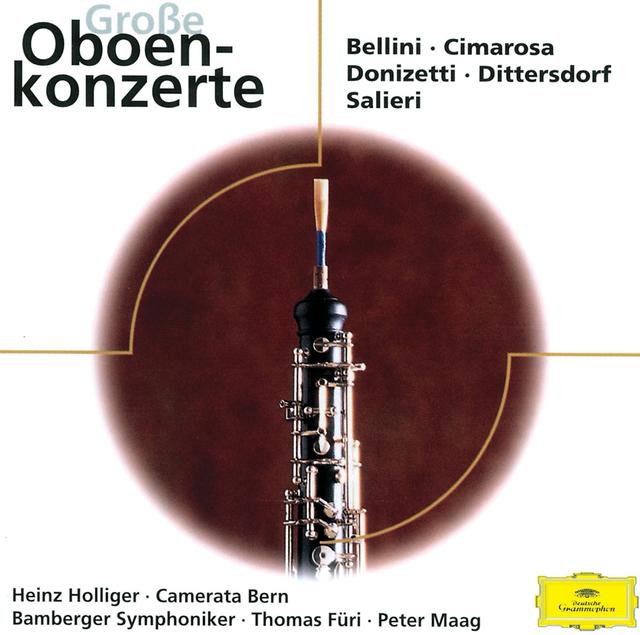 Album cover art for Grosse Oboenkonzerte