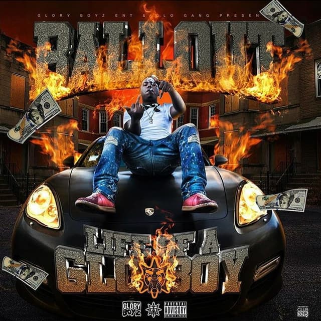 Album cover art for Life of a Glo Boy