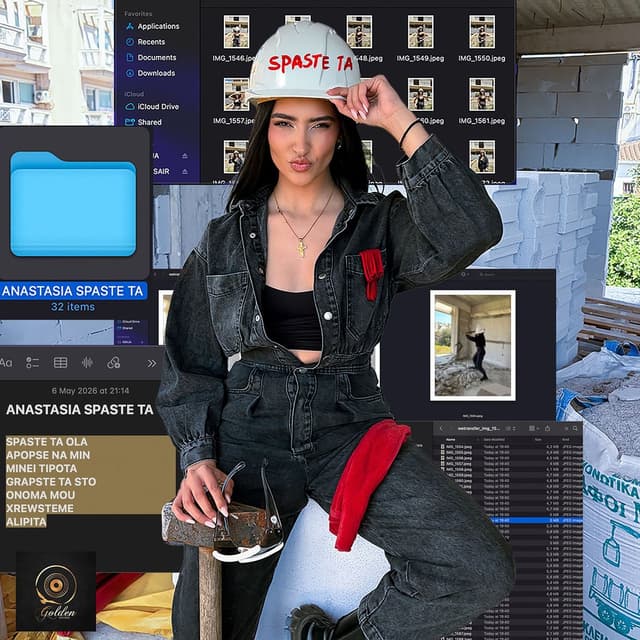 Album cover art for Spaste Ta