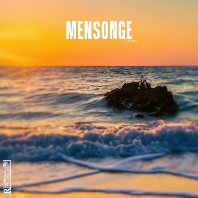 Album cover art for Mensonge