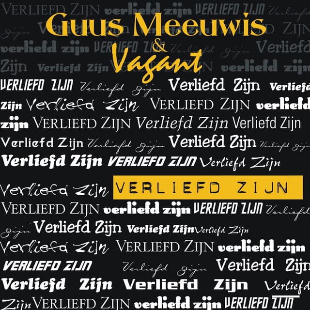 Album cover art for Verliefd zijn / Kan er niets aan doen