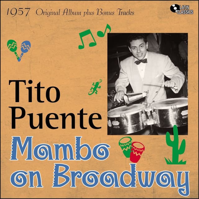 Album cover art for Mambo On Broadway