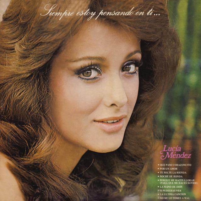 Album cover art for Siempre Estoy Pensando